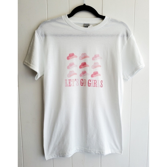 Gildan Tops - Let's Go Girls Tee